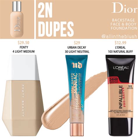 dior backstage foundation dupe|dior backstage foundation samples.